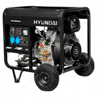Дизельный генератор Hyundai DHY 8000LE Дизельный генератор Hyundai DHY 8000LE