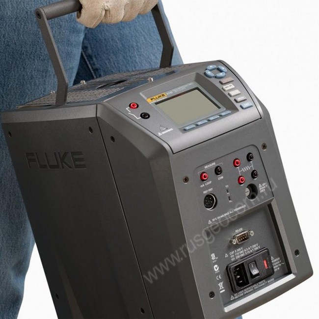 Полевой сухоблочный калибратор температуры Fluke 9144-F-P-256 Полевой сухоблочный калибратор температуры Fluke 9144-F-P-256