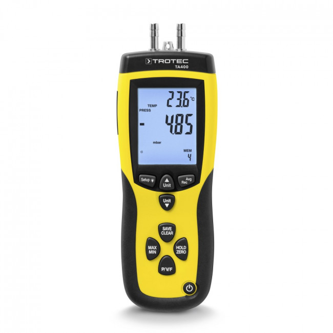 Дифманометр Trotec TA400 с трубкой Пито