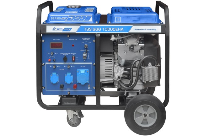 Бензиновый генератор TSS SGG 10000EHA + блок автозапуска АВР-С TSS 10000/230
