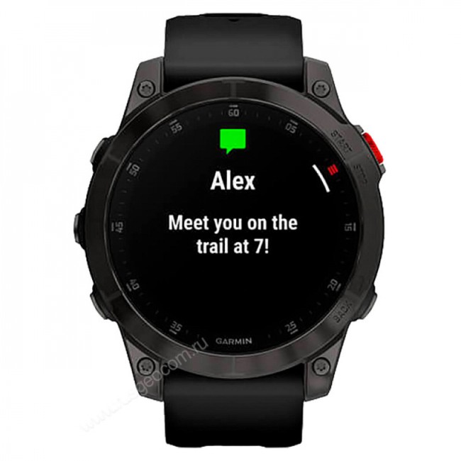 Часы Garmin Epix (Gen 2) Sapphire титановый черный DLC Часы Garmin Epix (Gen 2) Sapphire титановый черный DLC