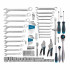 Набор инструментов 1/4", 1/2", CrV 78 предметов Gross