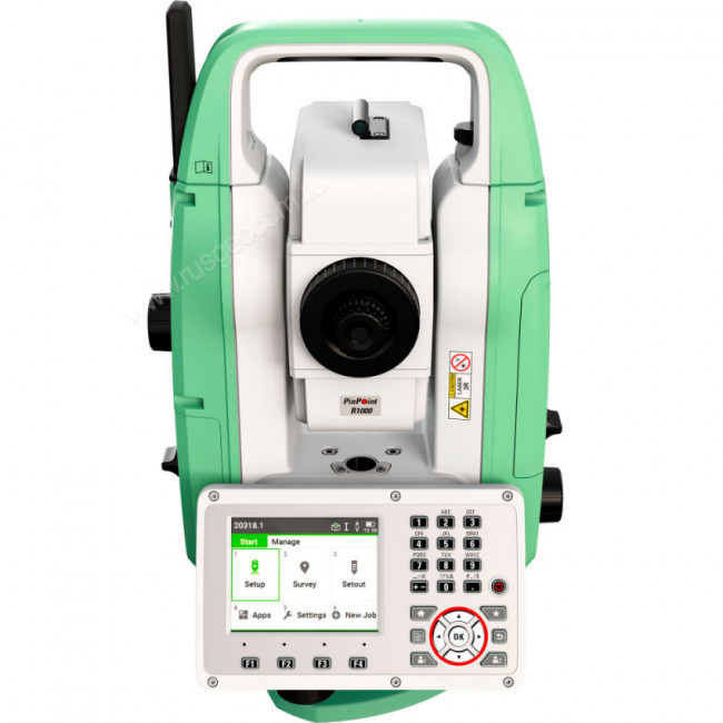 Тахеометр Leica TS07 R1000 (2"; EGL)