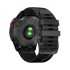 Часы Garmin Fenix 6 Pro Solar серые с черным ремешком