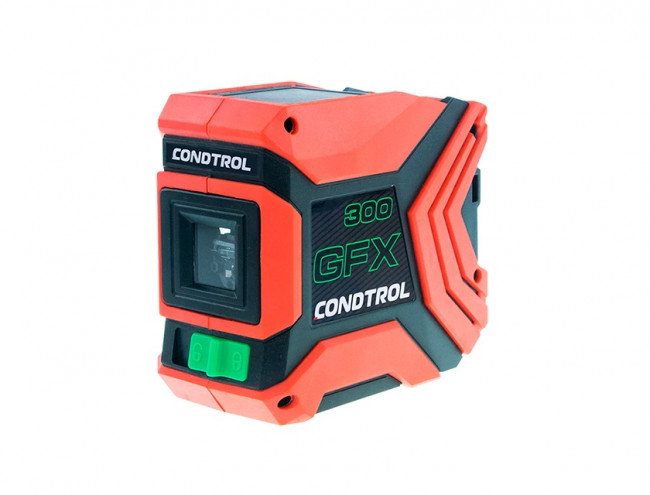 Лазерный уровень Condtrol GFX 300 с зеленым лучом Лазерный уровень Condtrol GFX 300 с зеленым лучом