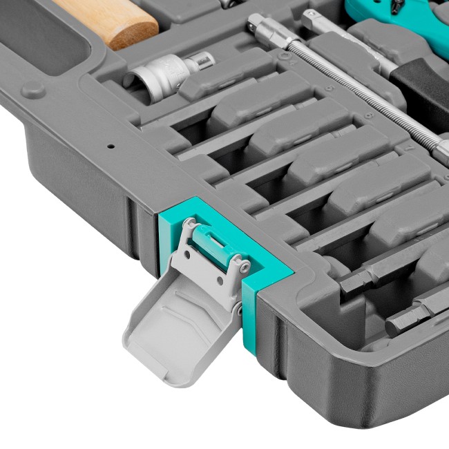 Набор инструментов 1/4", 1/2" Cr-V 119 предметов Stels