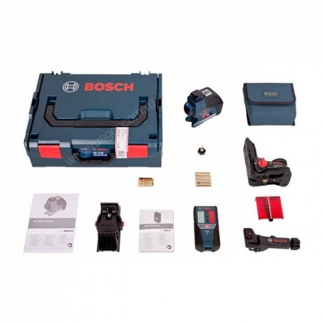 Лазерный нивелир Bosch GLL 2-80 P + BM1 + LR2 + L-Boxx (0.601.063.209)