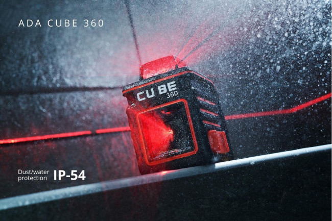 Лазерный уровень ADA Cube 360 Ultimate Edition Лазерный уровень ADA Cube 360 Ultimate Edition