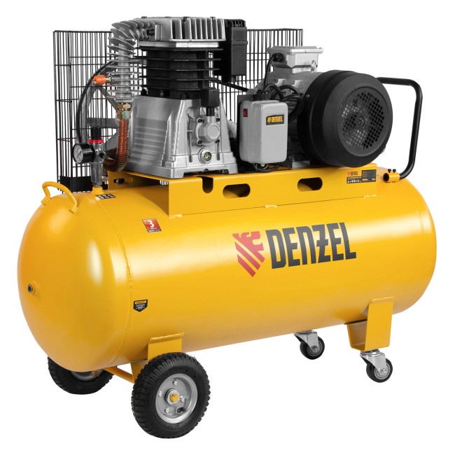 Компрессор воздушный ременной BCI5500-T/200 Denzel
