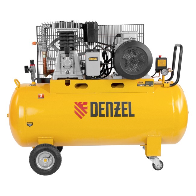 Компрессор воздушный ременной BCI5500-T/200 Denzel