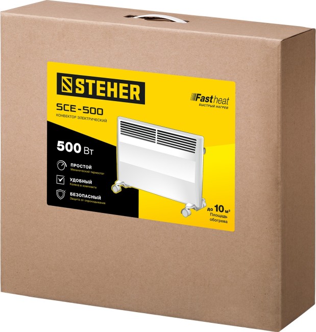 Электрический конвектор SCE-500 STEHER 0.5 кВт Электрический конвектор SCE-500 STEHER 0.5 кВт