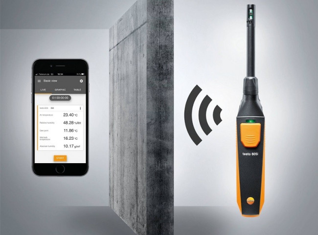 Смарт-зонд термогигрометр Testo 605i 2 Gen
