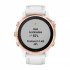 Часы Garmin Fenix 6S Pro розовое золото с белым ремешком