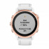 Часы Garmin Fenix 6S Pro розовое золото с белым ремешком