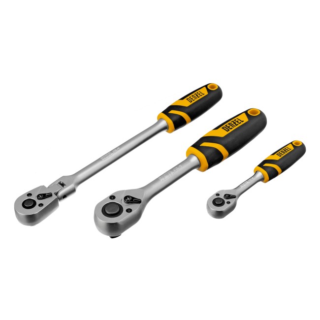 Набор инструментов 1/2", 1/4", 3/8" 144 предмета Denzel Набор инструментов 1/2", 1/4", 3/8" 144 предмета Denzel