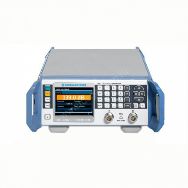 Аттенюатор Rohde Schwarz RSC от 0 до 115 дБ, от 0 до 18 ГГц, N гнездо на передней панели