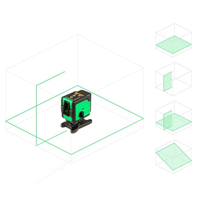 Лазерный уровень AMO LN 360 Green с калибровкой Лазерный уровень AMO LN 360 Green с калибровкой