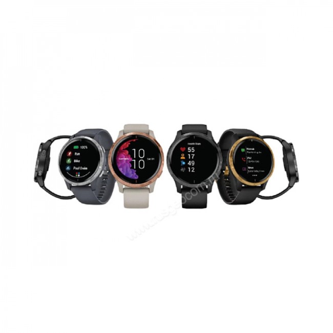 Часы Garmin Venu черные с серым безелем