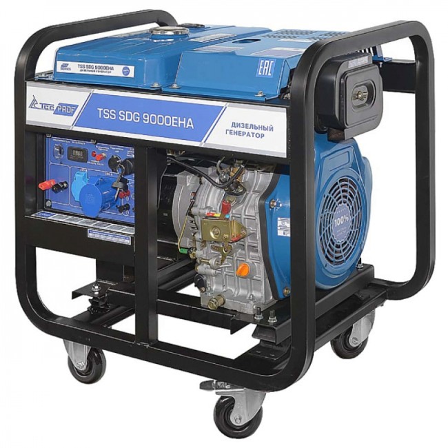 Дизельный генератор TSS SDG 9000EHA с АВР-С