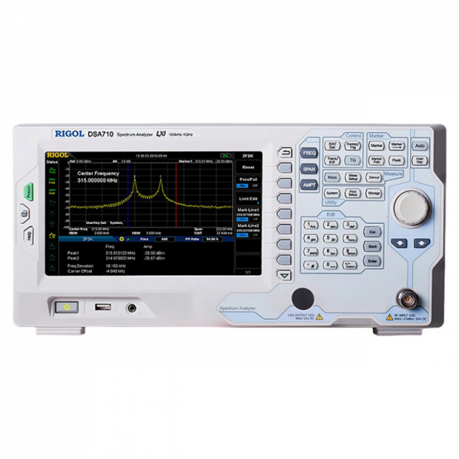 Анализатор спектра RIGOL DSA705 Анализатор спектра RIGOL DSA705
