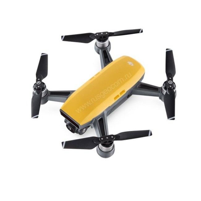 Квадрокоптер DJI Spark Combo Sunrise Yellow, желтый Квадрокоптер DJI Spark Combo Sunrise Yellow, желтый