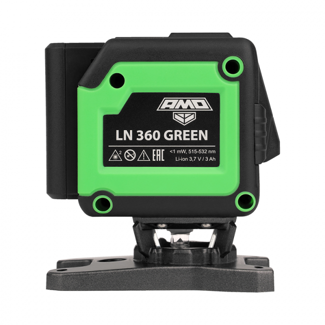 Лазерный уровень AMO LN 360 Green с зеленым лучом