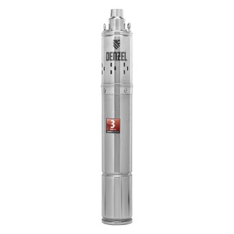 Скважинный насос DWS-3,5-100, винтовой, диаметр 3,5", 800 Вт, 1700 л/ч, напор 100 м Denzel Скважинный насос DWS-3,5-100, винтовой, диаметр 3,5", 800 Вт, 1700 л/ч, напор 100 м Denzel