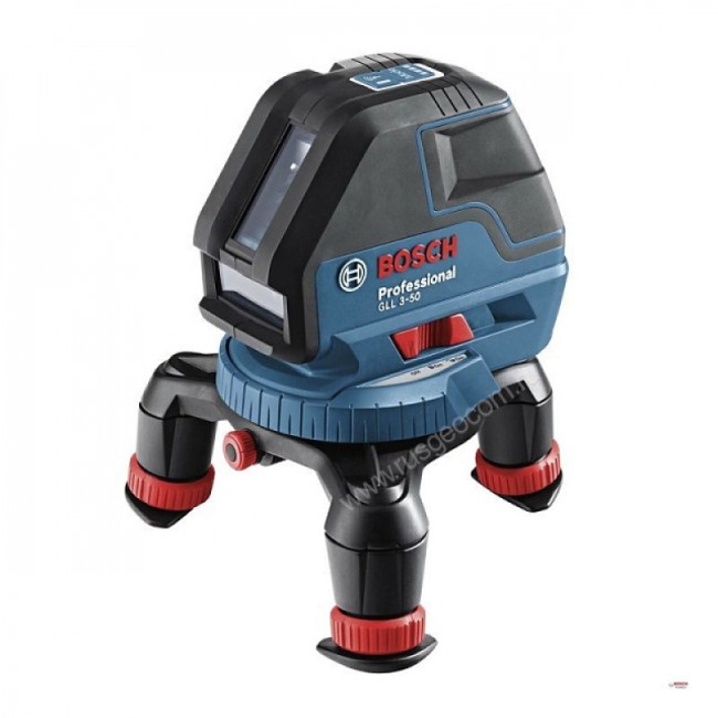 Лазерный уровень Bosch GLL 3-50+BM 1 с калибровкой