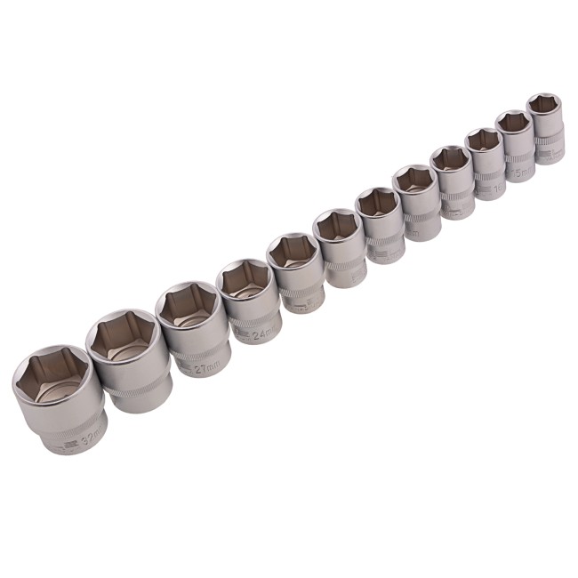 Набор инструментов 1/2", 1/4", CrV 82 предмета Stels