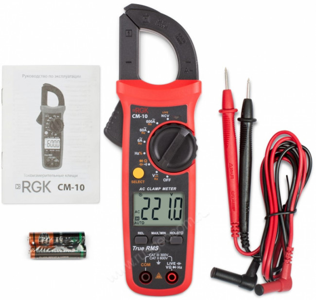 Токовые клещи RGK CM-10 Токовые клещи RGK CM-10