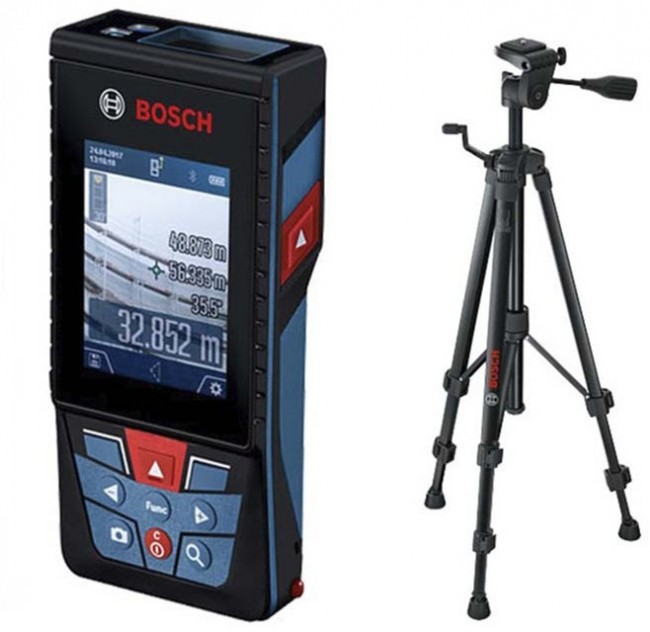 Лазерный дальномер Bosch GLM 120 C + BT 150 (0.601.072.F01)