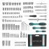 Набор инструментов 1/4", 3/8", 1/2", Cr-V 151 предмет Stels